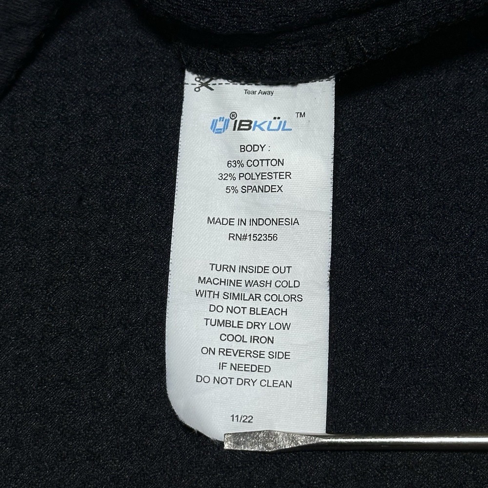 IBKUL‎ Popcorn Stitch Asymmetrical Zip Pullover Womens 2XL Mock Neck Athleisure - Picture 6 of 11